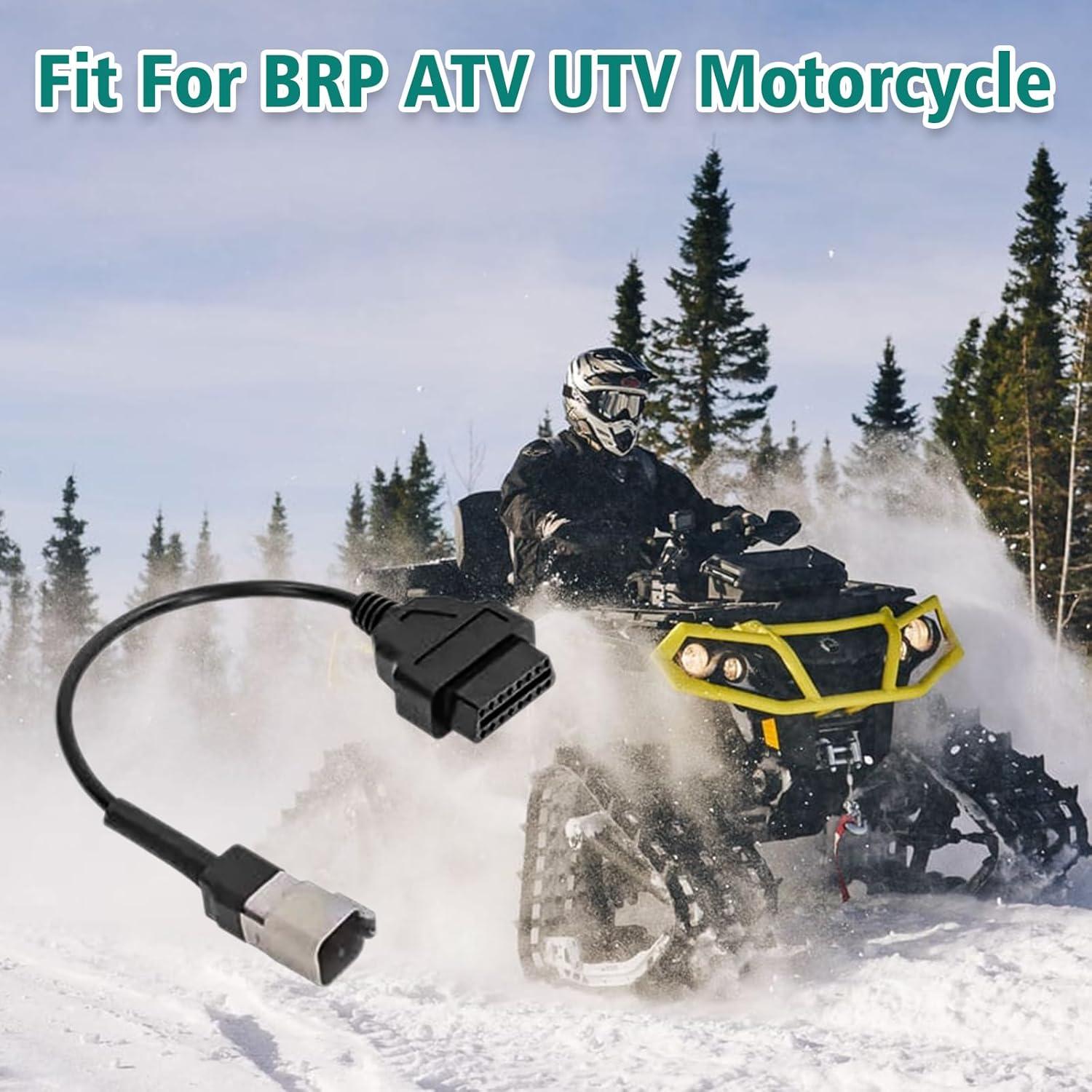 Cable Adaptador OBD1 6 Pines PARANNIC para BRP Moto ATV UTV