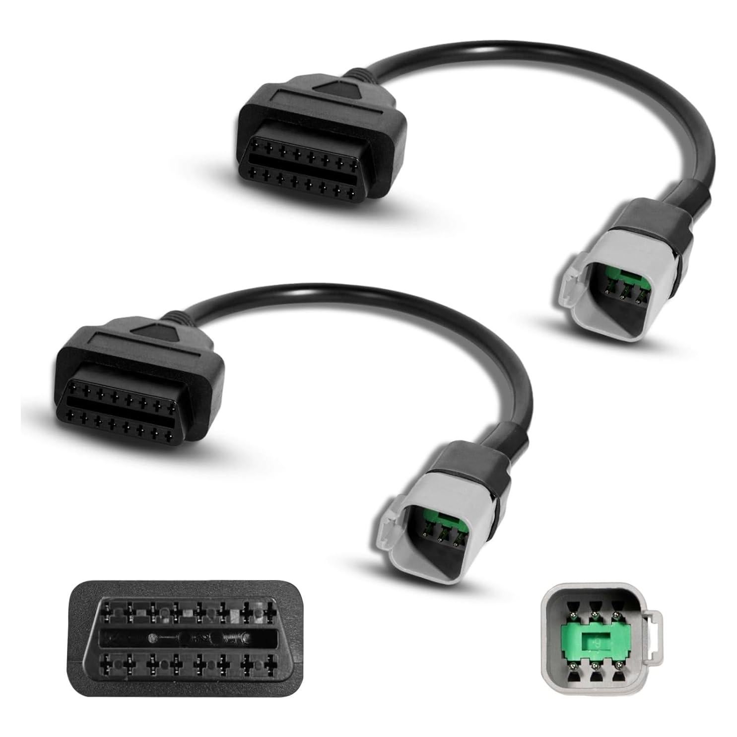 Adaptador OBD2 6pin a 16pin StreytoTek para Bombardier