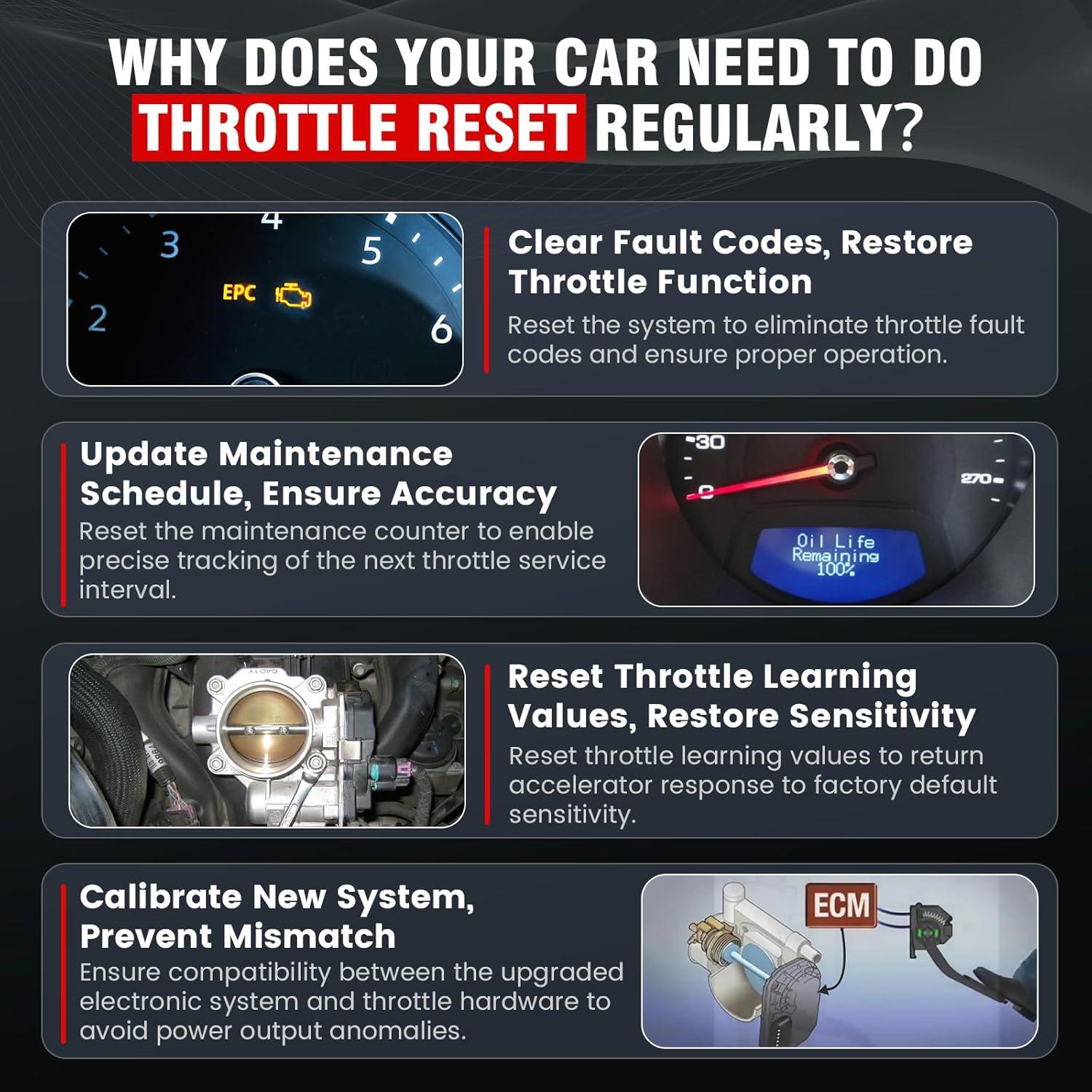 Escáner OBD2 BossComm IF740 - Diagnóstico Motor, ABS, SRS