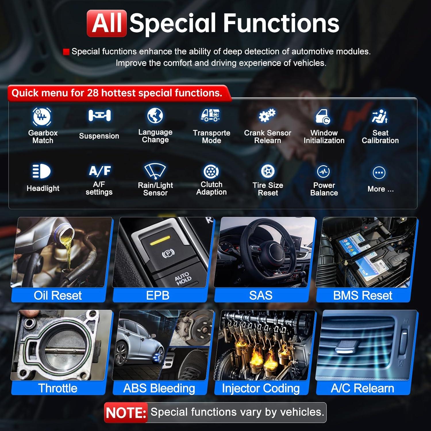 Escáner OBD2 XTOOL IP500 para GM - Diagnóstico Completo y Bidireccional