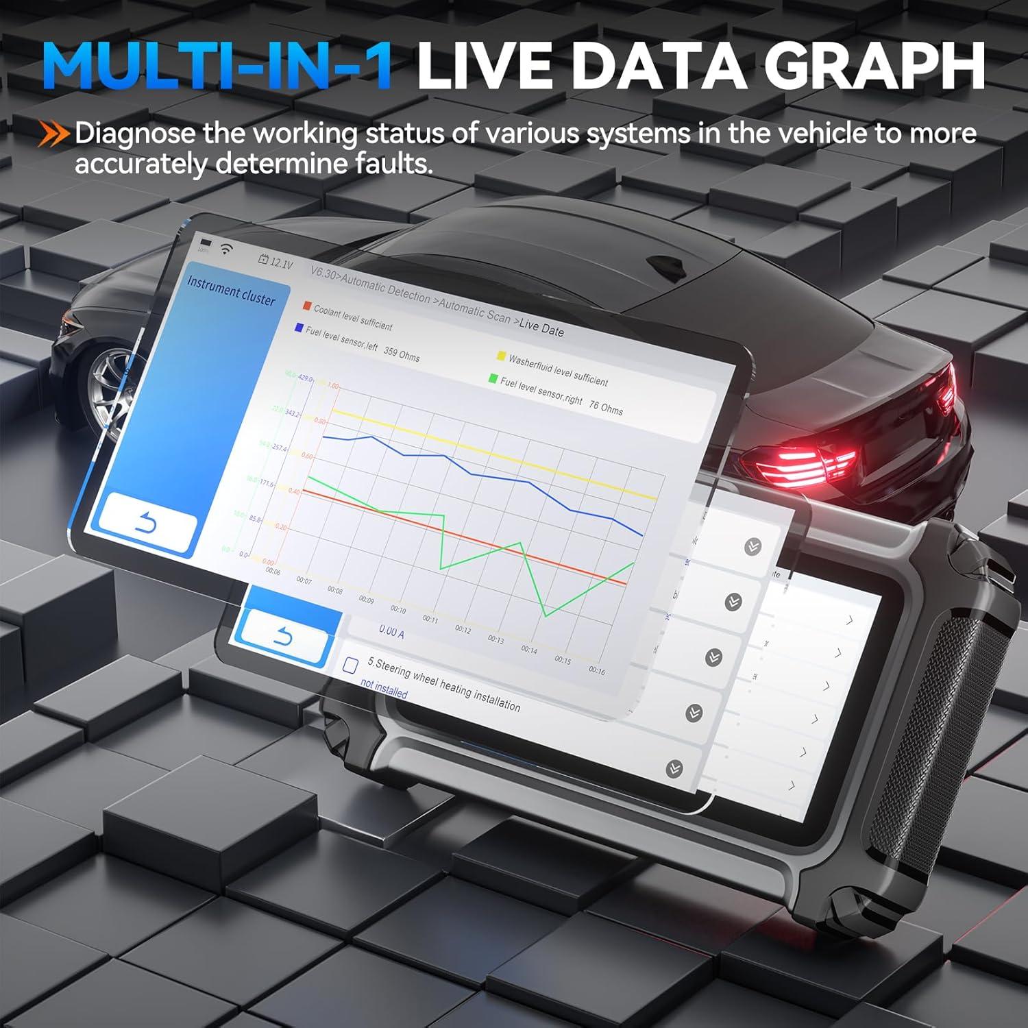 Escáner OBD2 XTOOL IP500 para GM - Diagnóstico Completo y Bidireccional