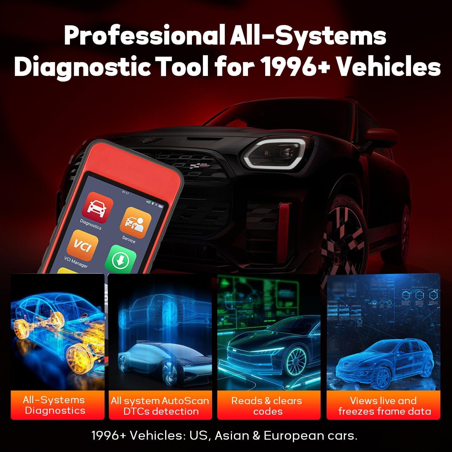 Escáner OBD2 Autel MaxiDiag MD909 Pro, Diagnóstico Completo