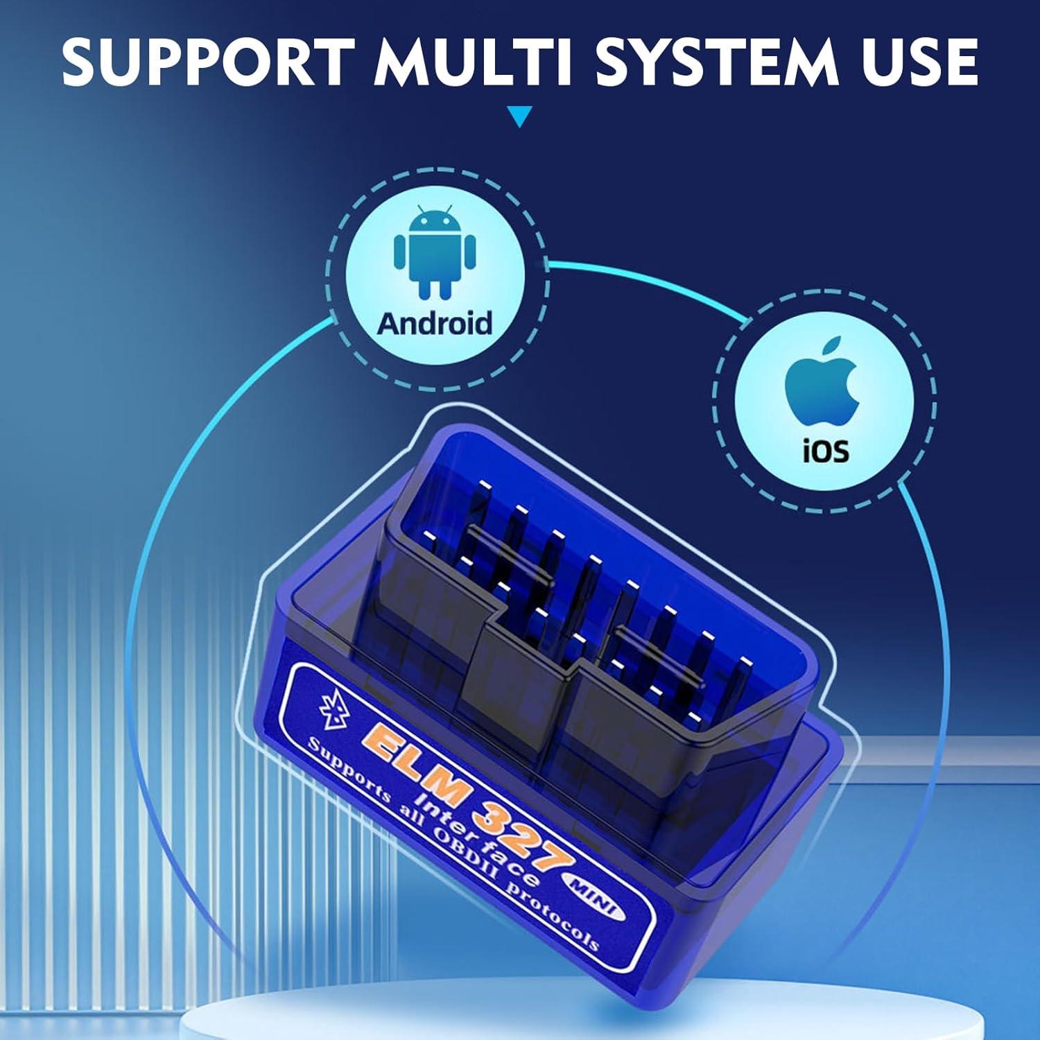 Escáner de Diagnóstico Automotriz OBD-II Diamall Bluetooth