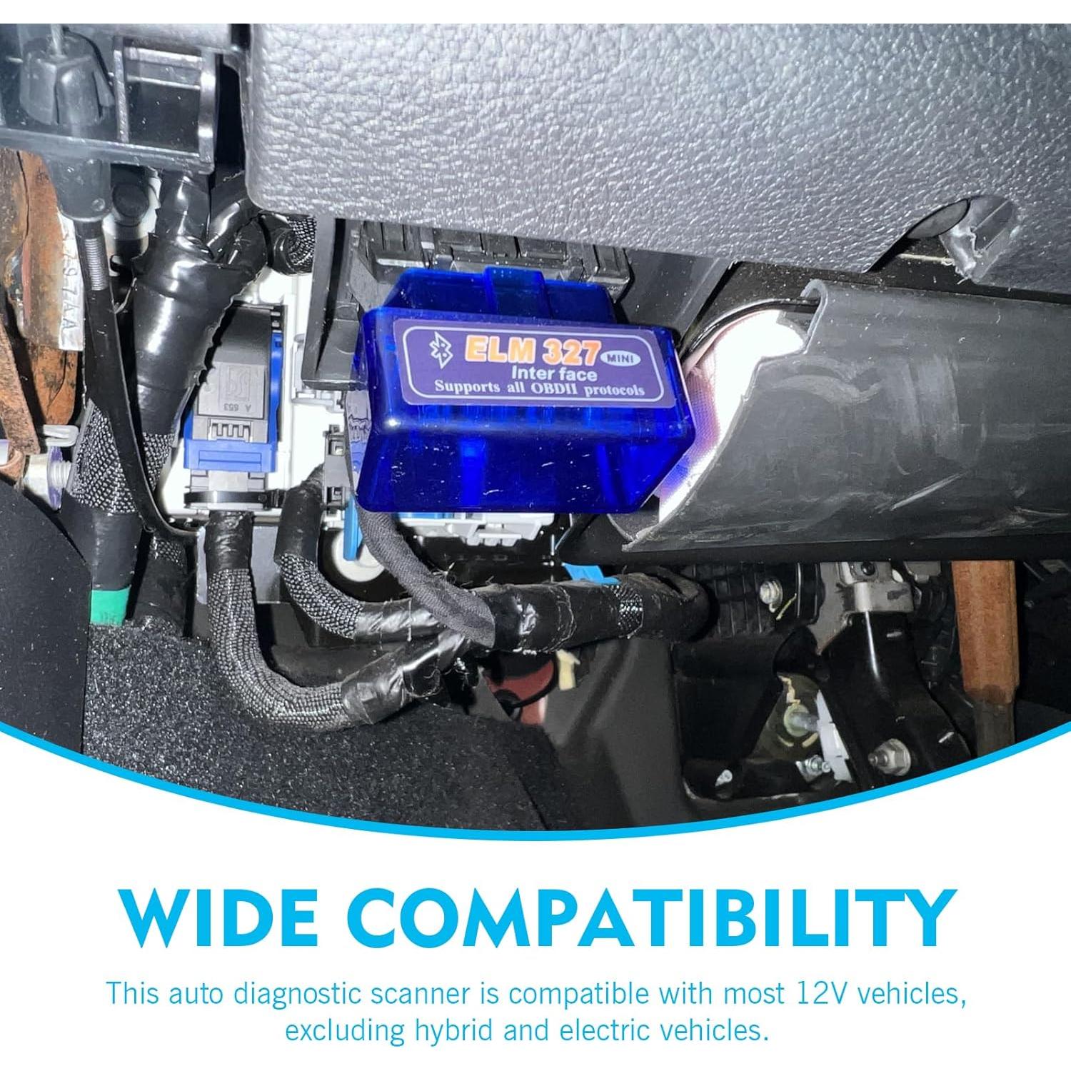 Escáner de Diagnóstico Automotriz OBD-II Diamall Bluetooth