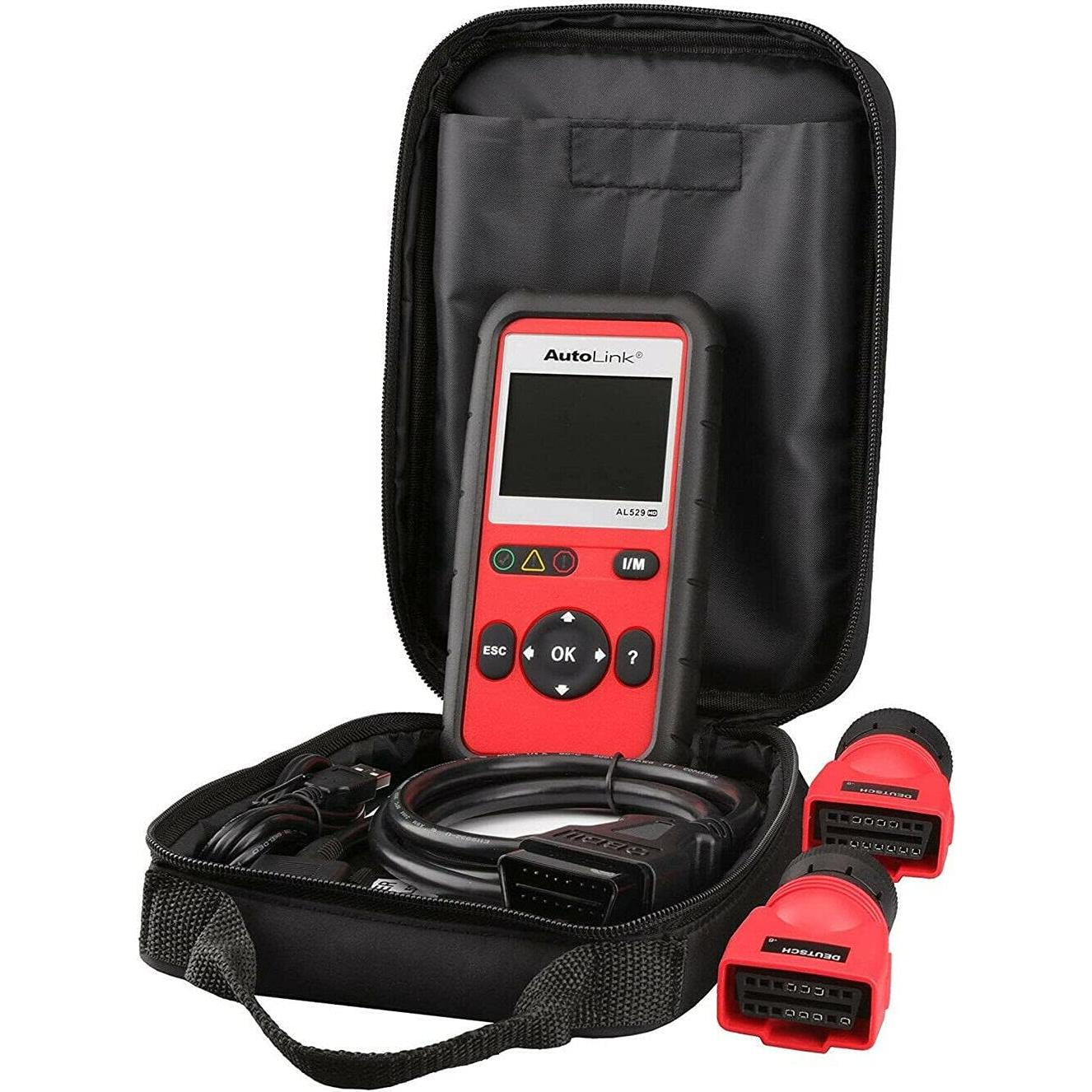 Escáner OBD2 Autel AL529HD para Camiones Pesados