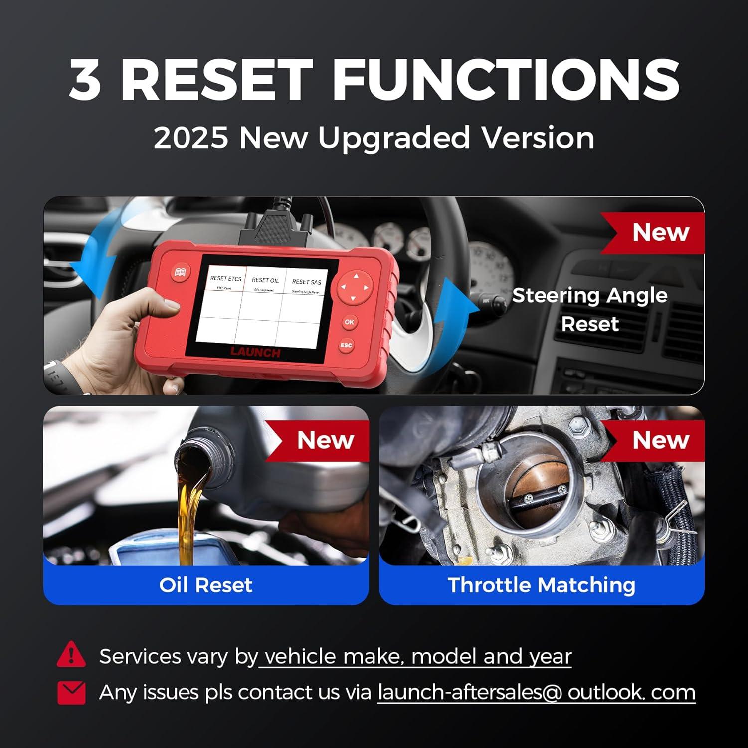 Lector de Códigos Automotriz LAUNCH Creader VII+ OBD2