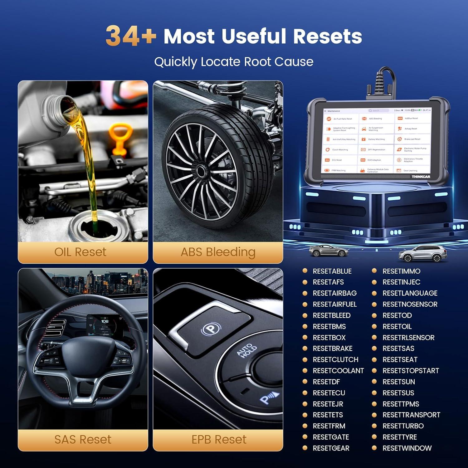 Escáner OBD2 Thinkcar Thinkscan 689 - Diagnóstico Completo