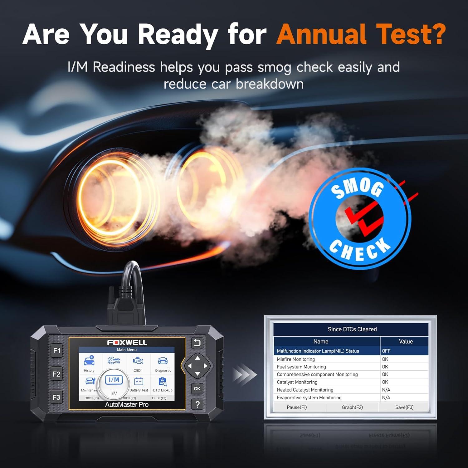 Escáner OBD2 FOXWELL NT624 Elite con 8 Funciones Avanzadas