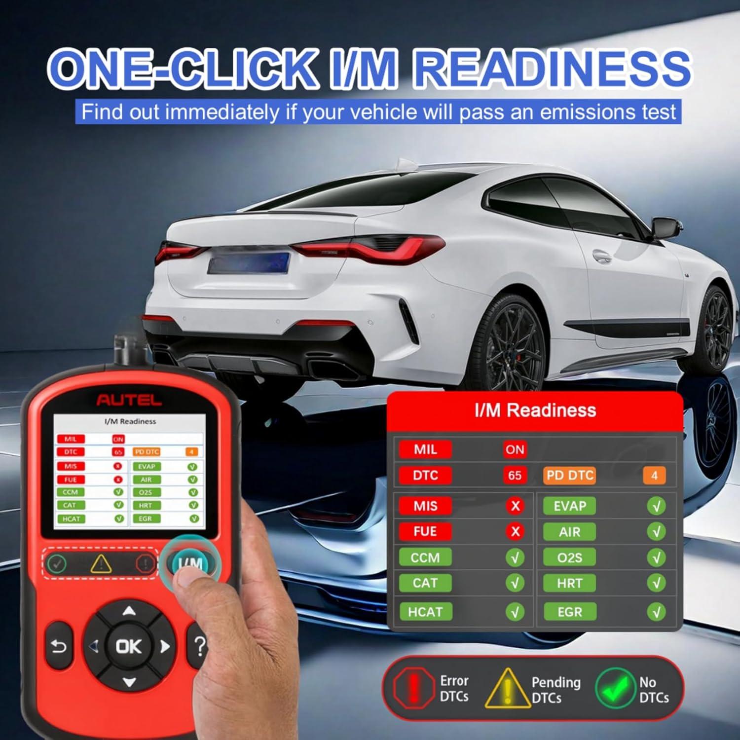 Escáner OBD2 Autel AL549 con Diagnóstico ABS y Prueba de Batería