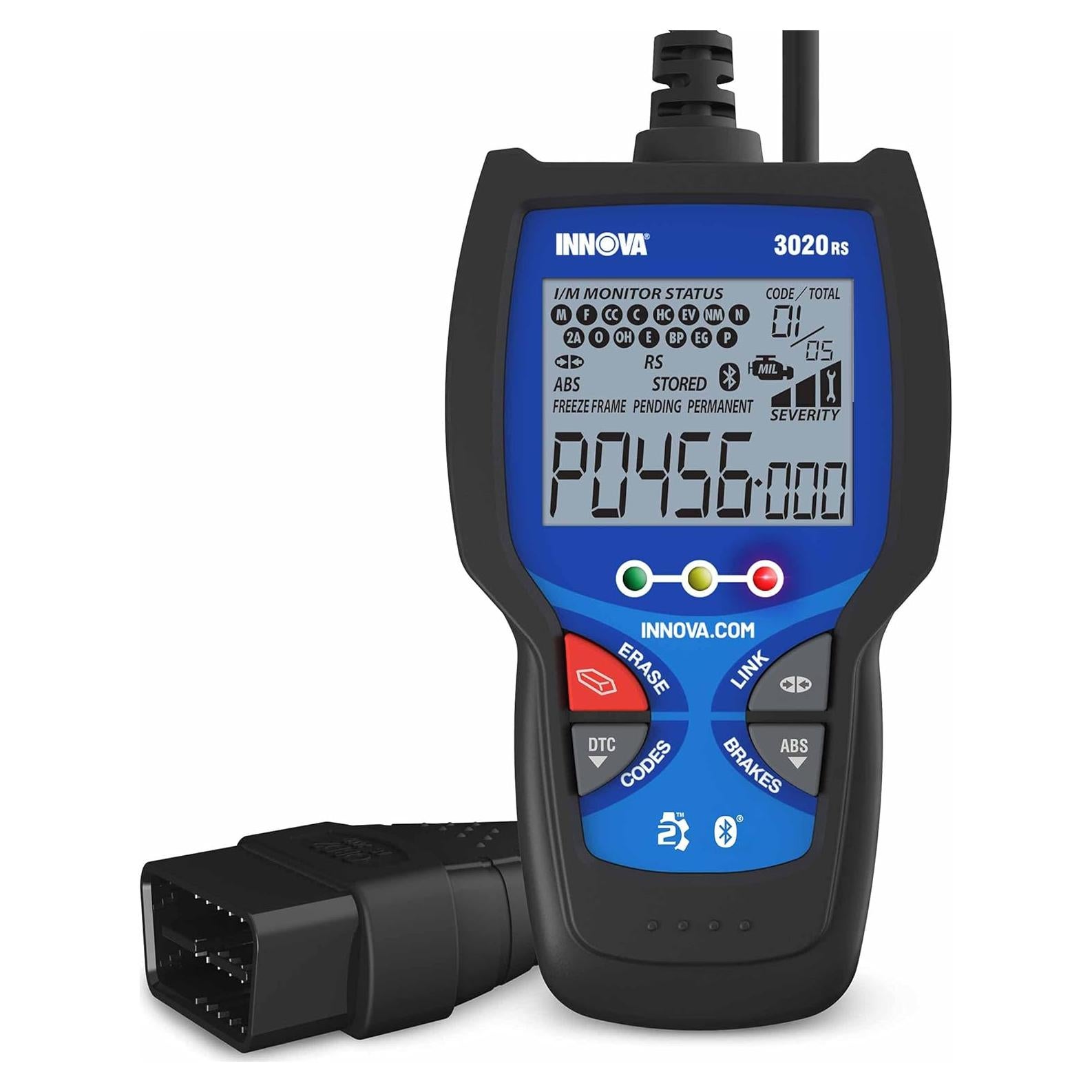 Lector de Códigos OBD2 Innova 3020RS con Funciones ABS