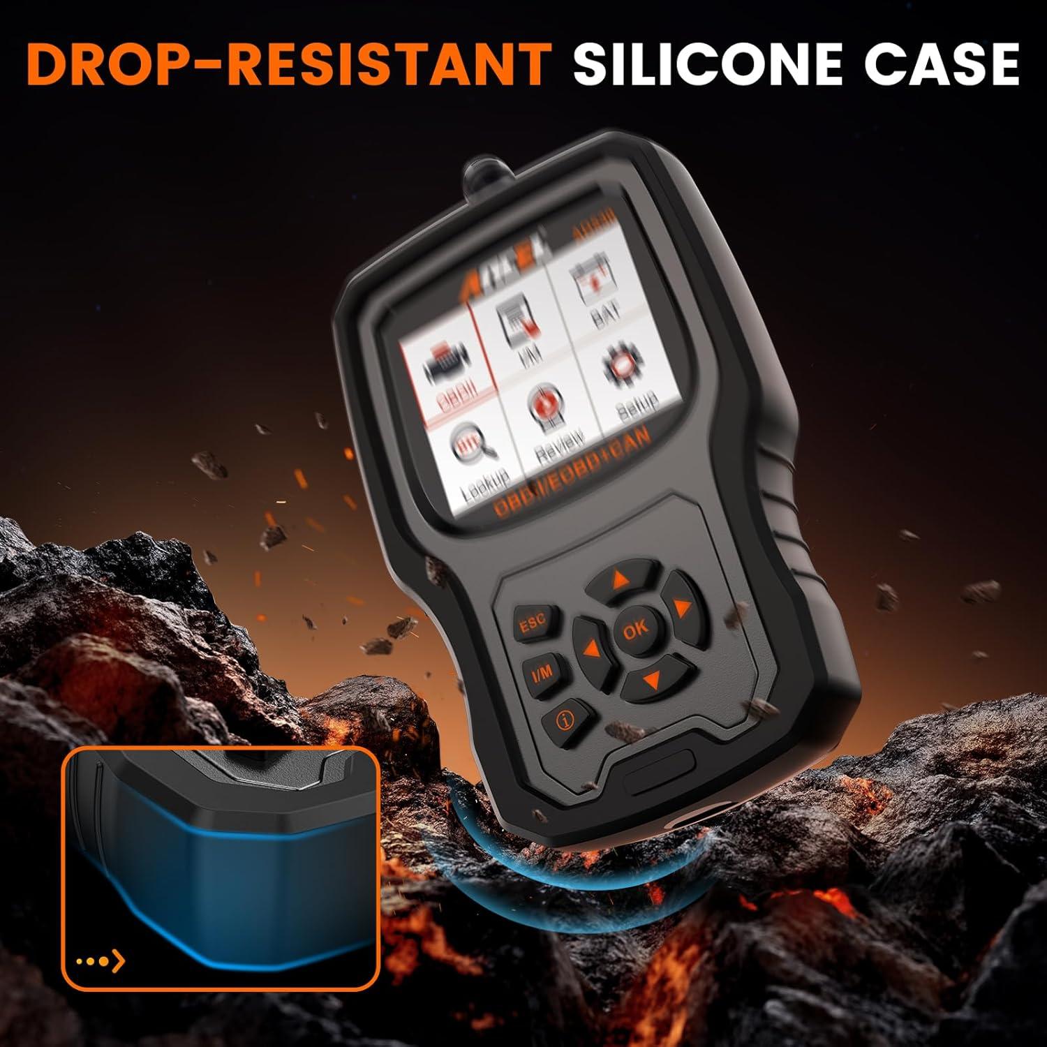 ANCEL AD530 Lector de Códigos OBD2 y Probador de Batería