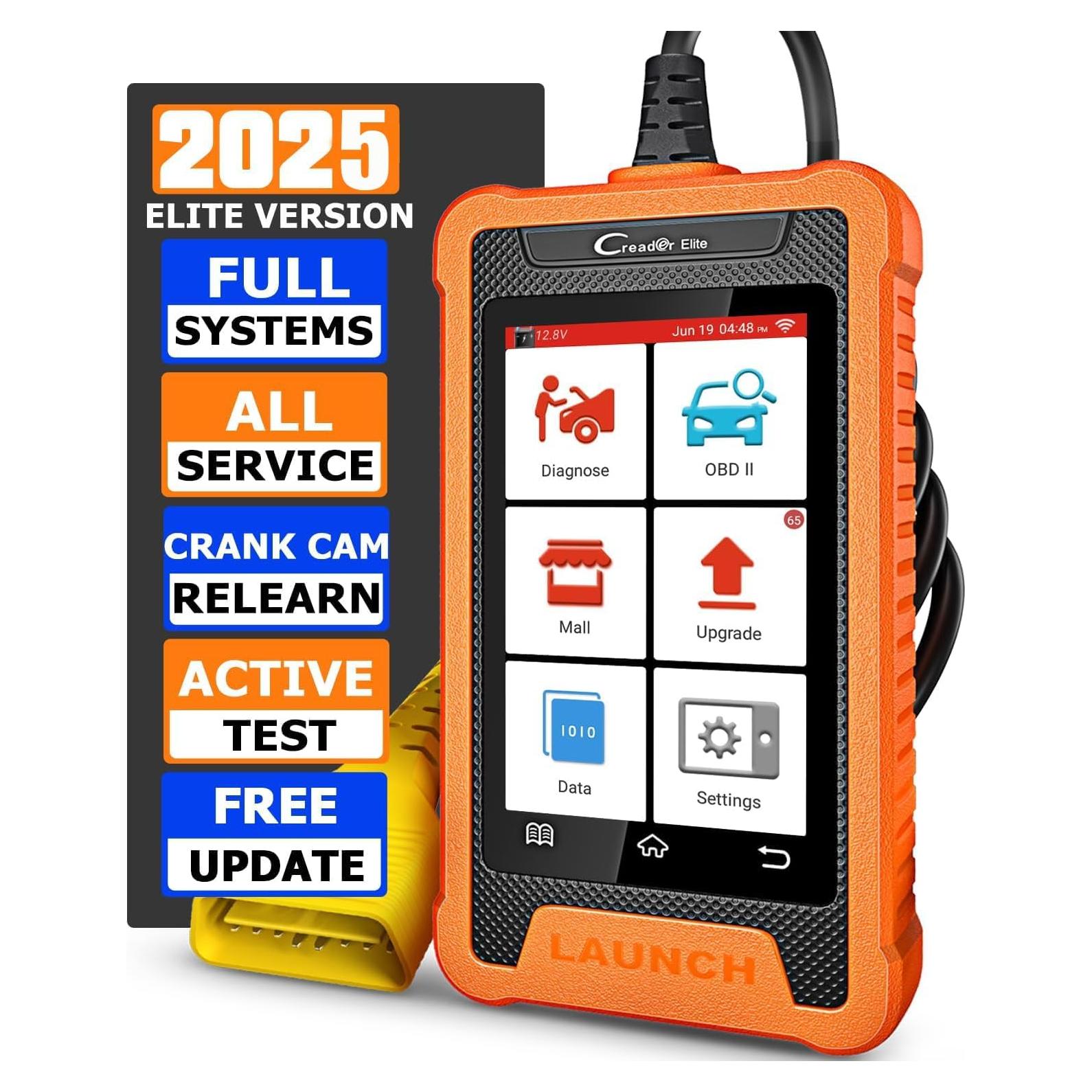 Escáner Diagnóstico Bidireccional LAUNCH Creader Elite GM