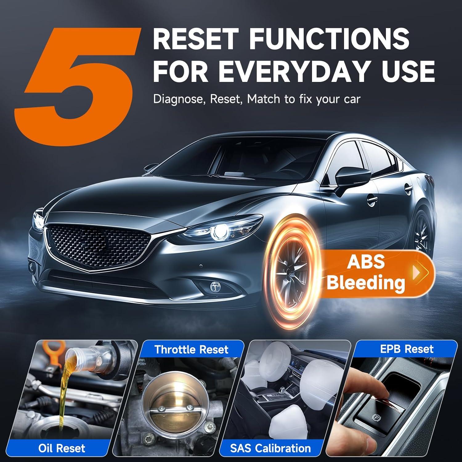 Escáner OBD2 Foxwell NT614 Elite - Diagnóstico Automotriz Completo