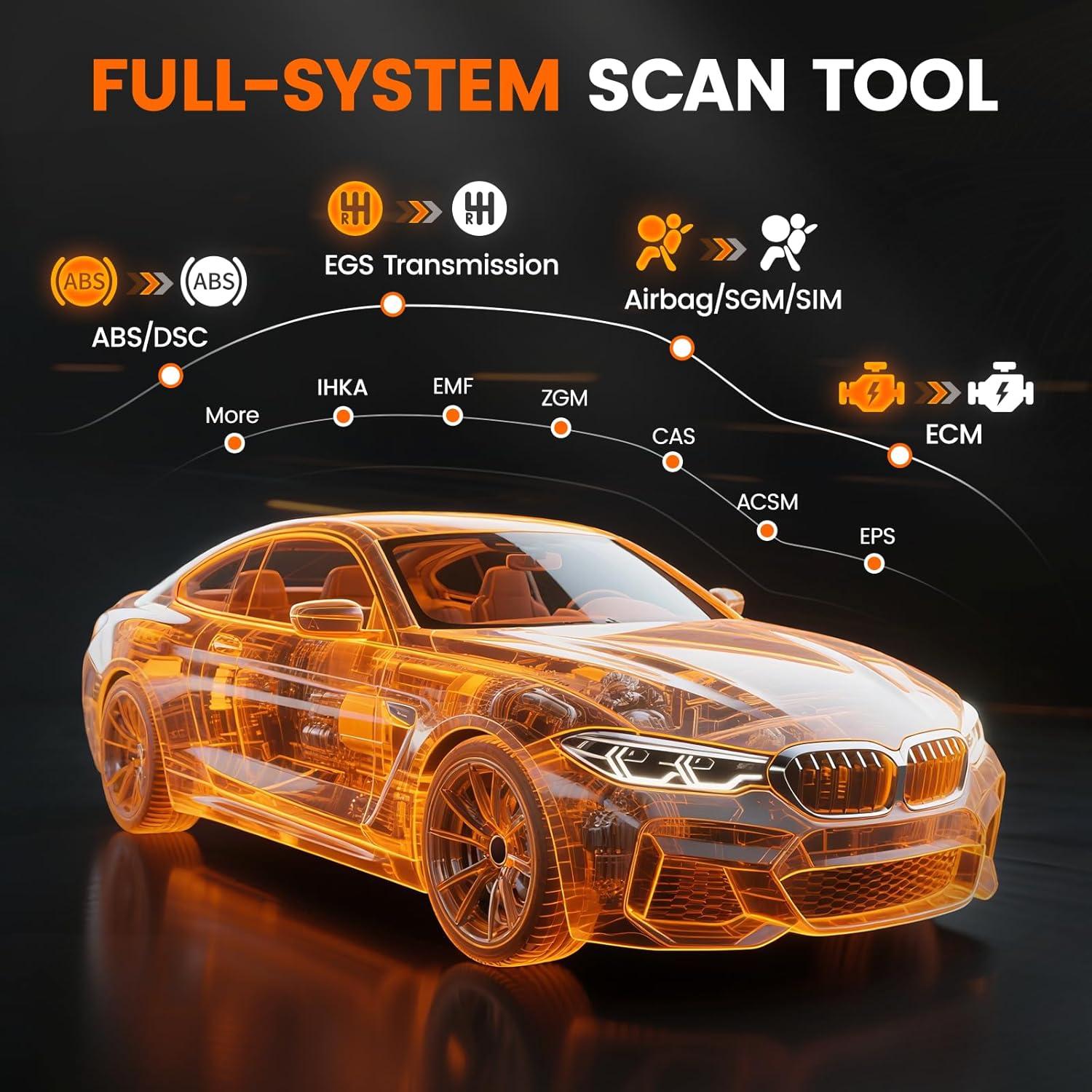 Escáner OBD2 ANCEL BM700 PRO para BMW y Mini - Diagnóstico Completo