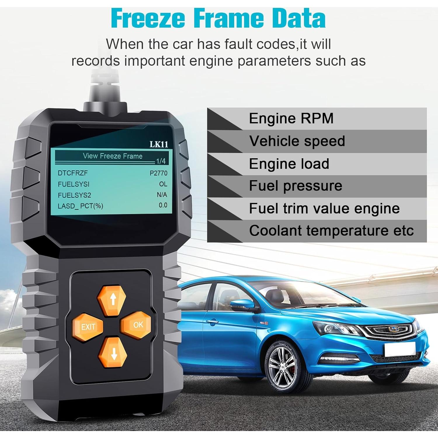 Escáner OBD2 LeeKooLuu LK11 - Diagnóstico Automotriz Plug & Play