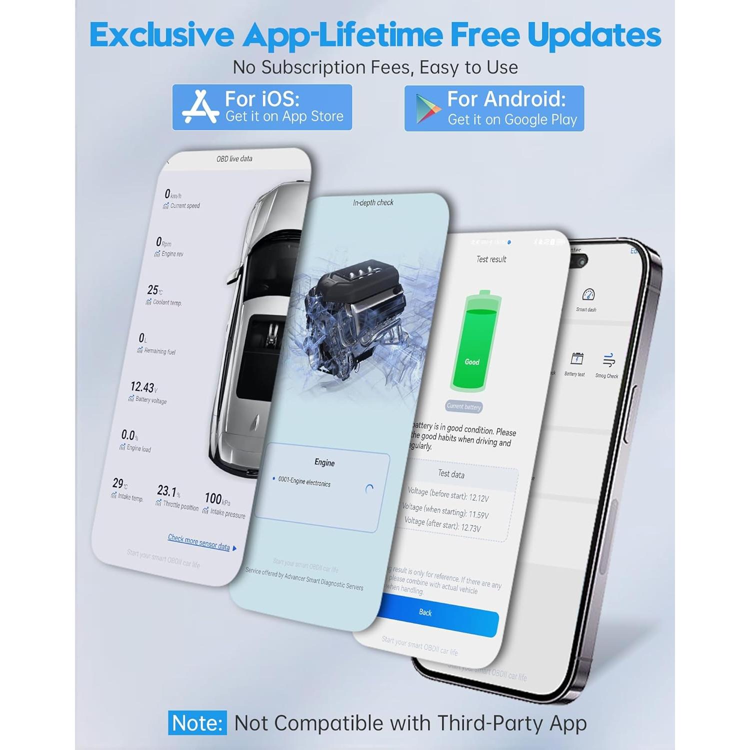 Escáner OBD2 XTOOL AD20 Pro - Diagnóstico Completo 2025