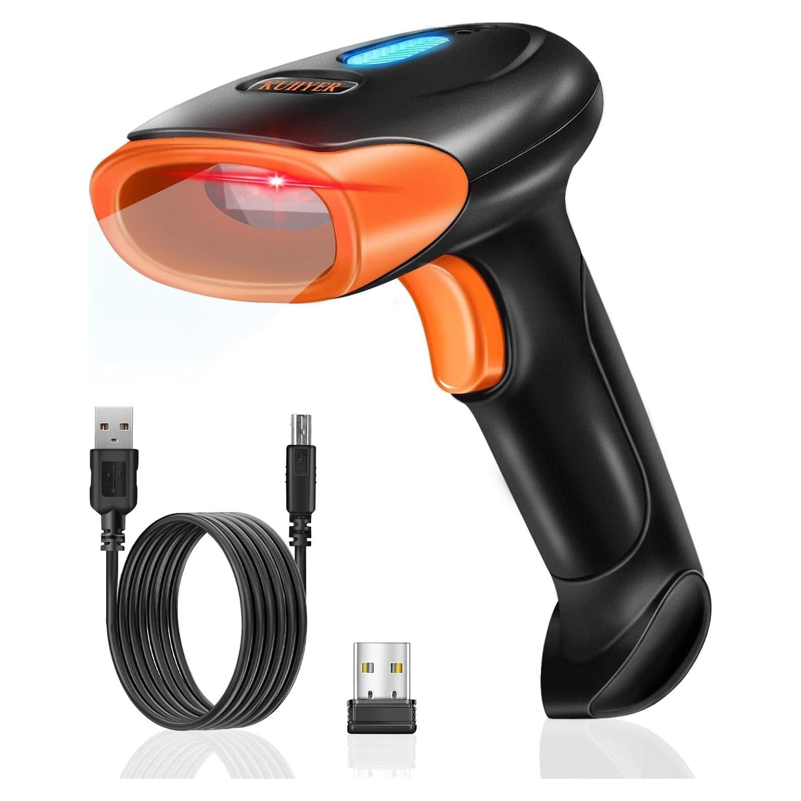 Escáner de Código de Barras Inalámbrico KUIIYER U2-B 2D Bluetooth