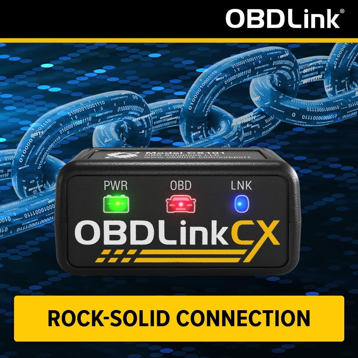 Adaptador OBD2 Bluetooth OBDLink CX para BMW y Mini