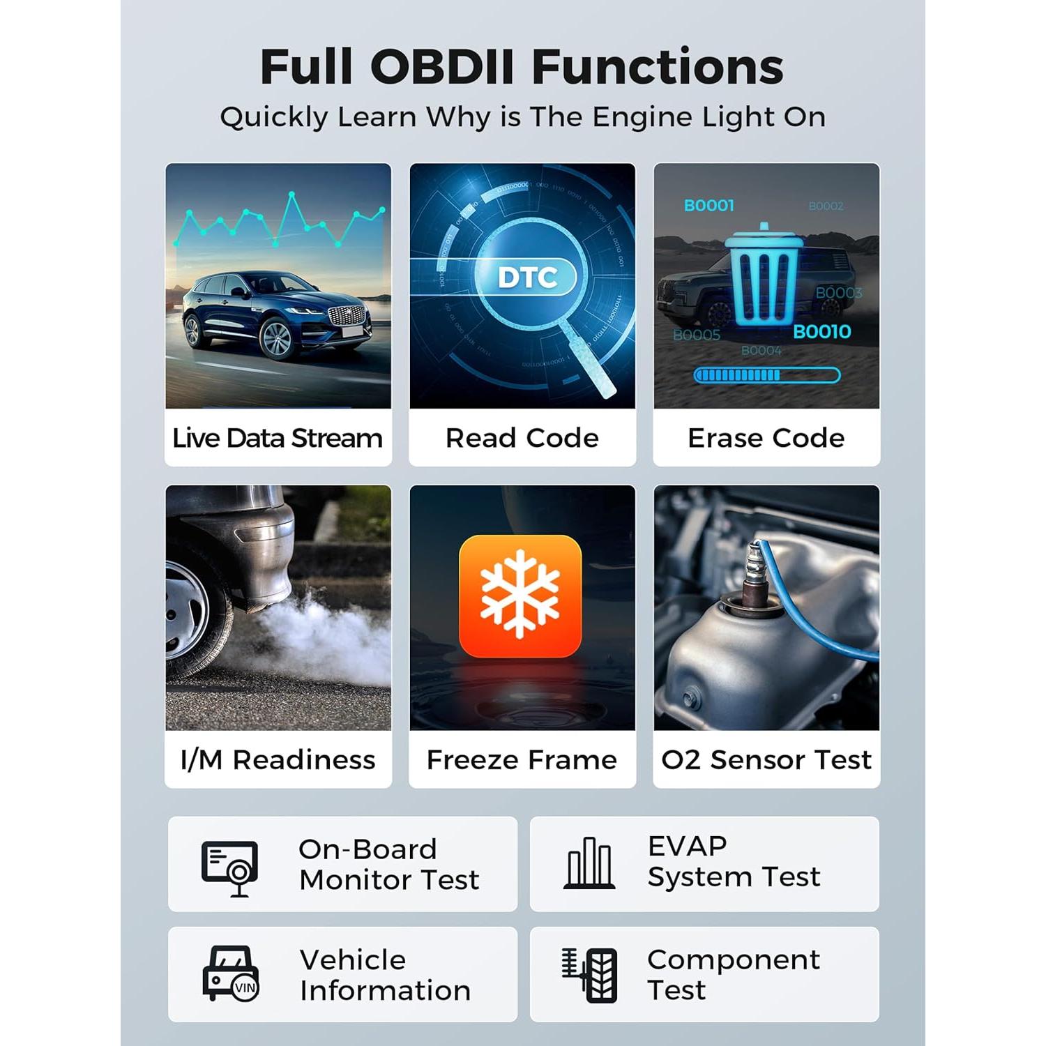 Lector de Códigos OBD2 Autel MaxiAP AP2500E Bluetooth