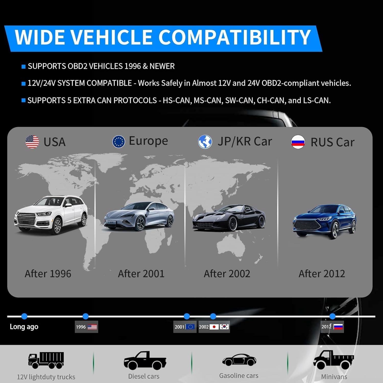 Adaptador OBD2 Bluetooth vLinker MS - Diagnóstico iOS/Android