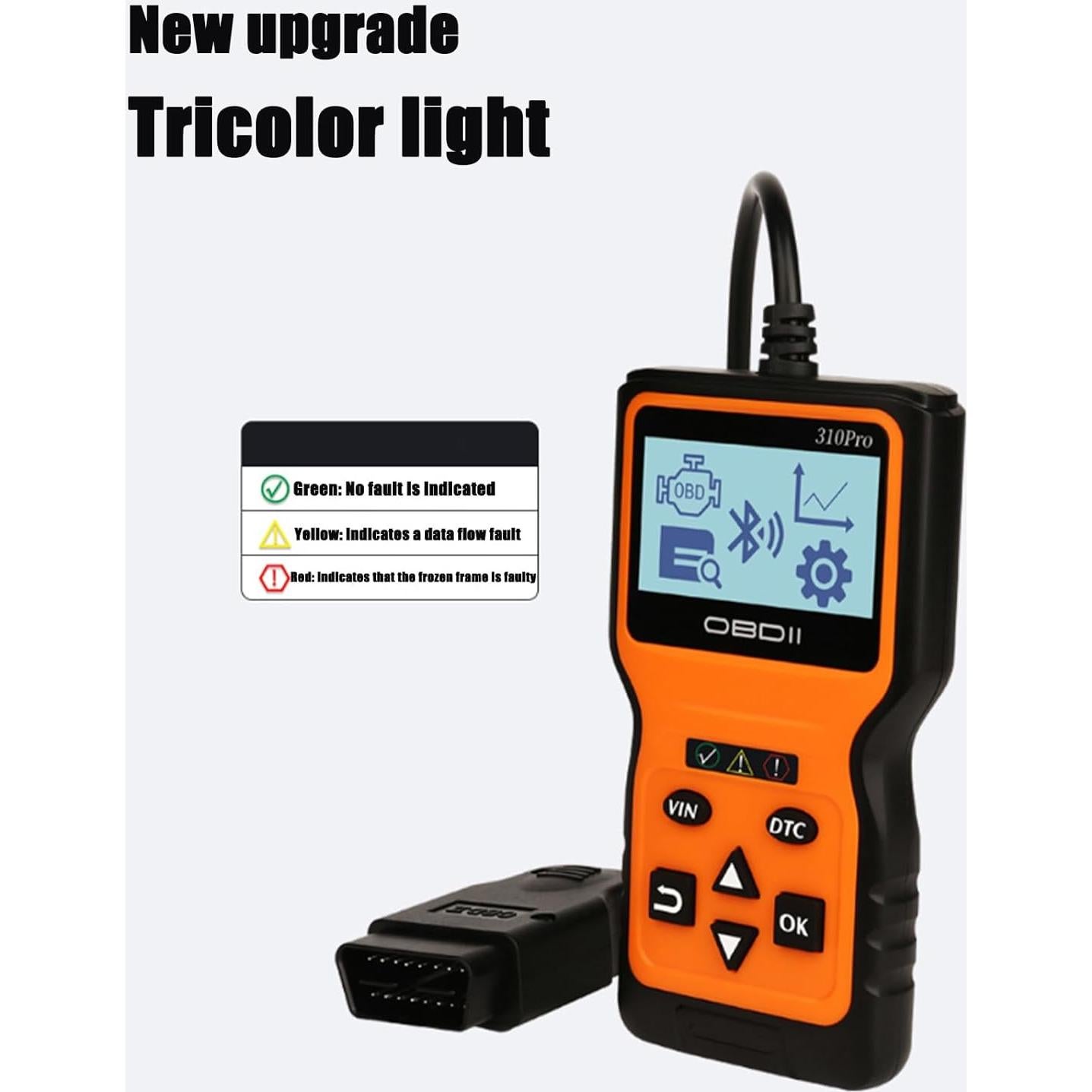 Escáner OBD2 Bluetooth GJYiauo 310Pro para Diagnóstico de Vehículos