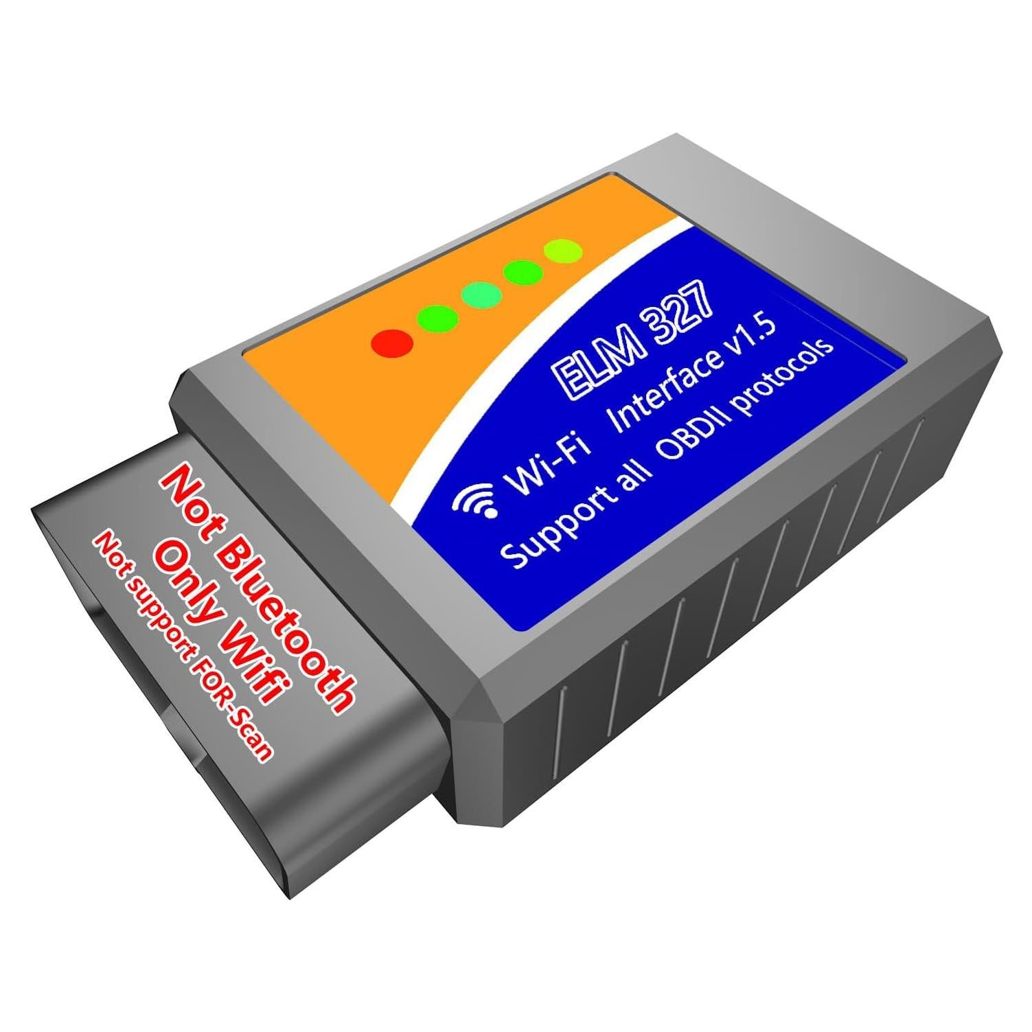 Adaptador OBD2 ELM327 WiFi ULTRAOBD para iOS y Android