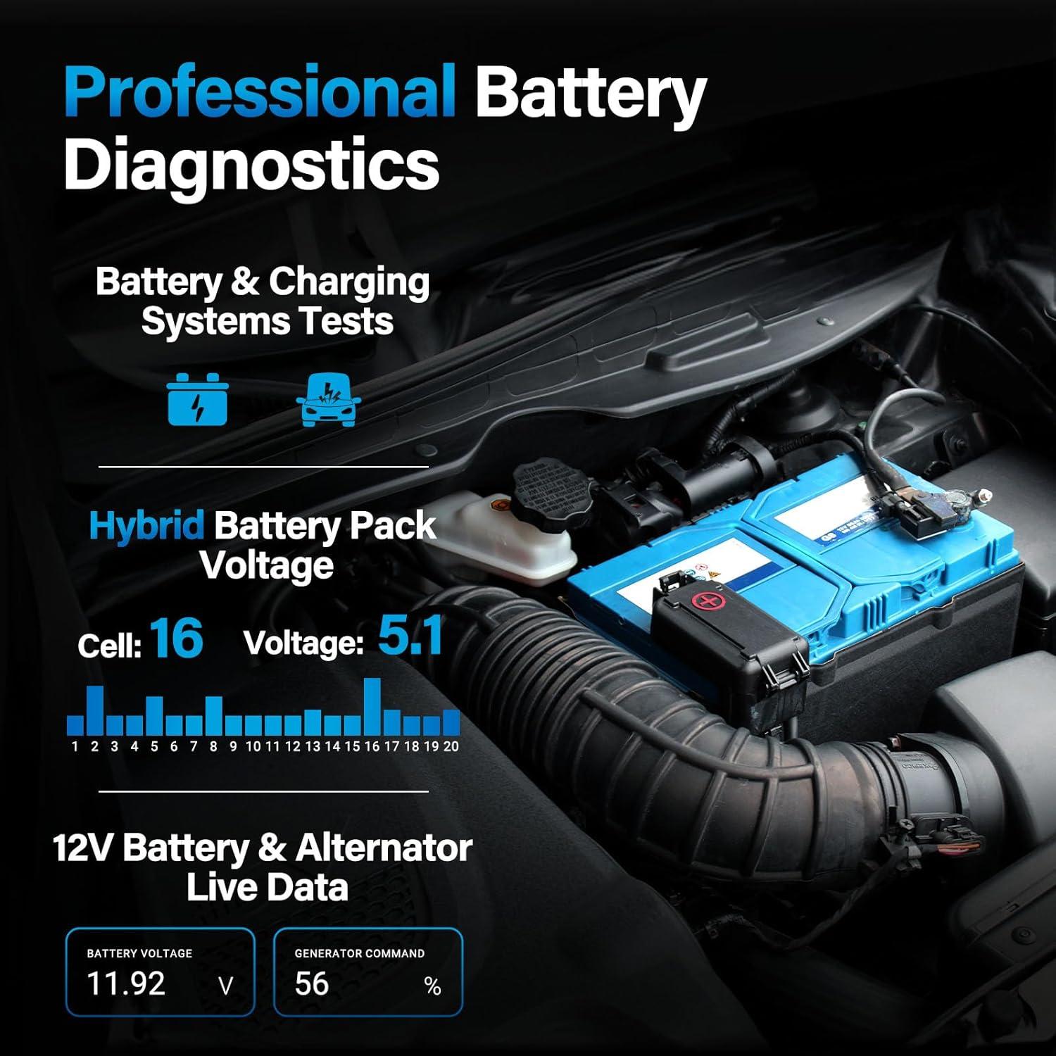 Escáner OBD2 BLCKTEC 460T Diagnóstico Automotriz Completo