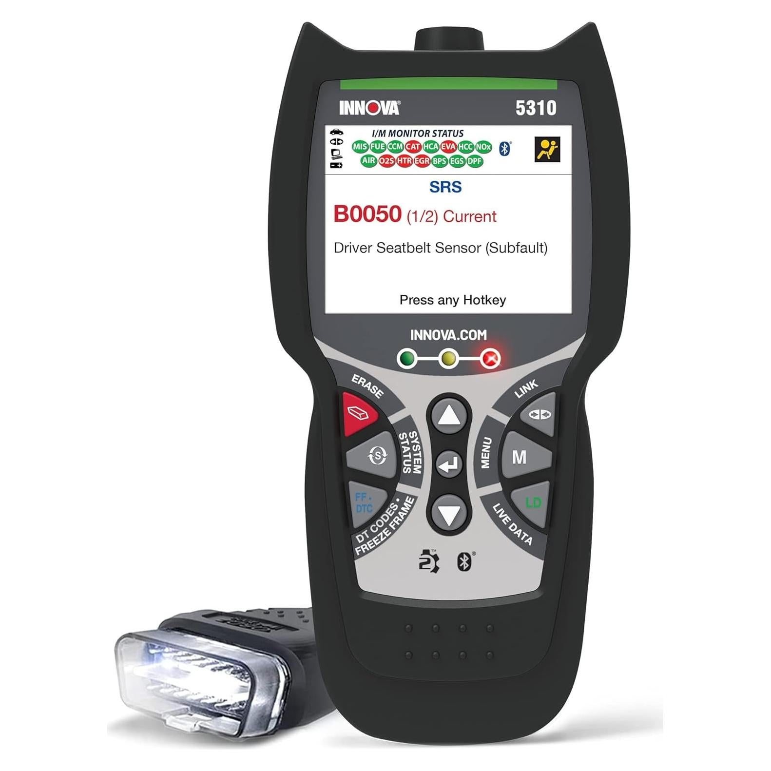 Escáner OBD2 Innova 5310 - Lector de Códigos ABS y SRS