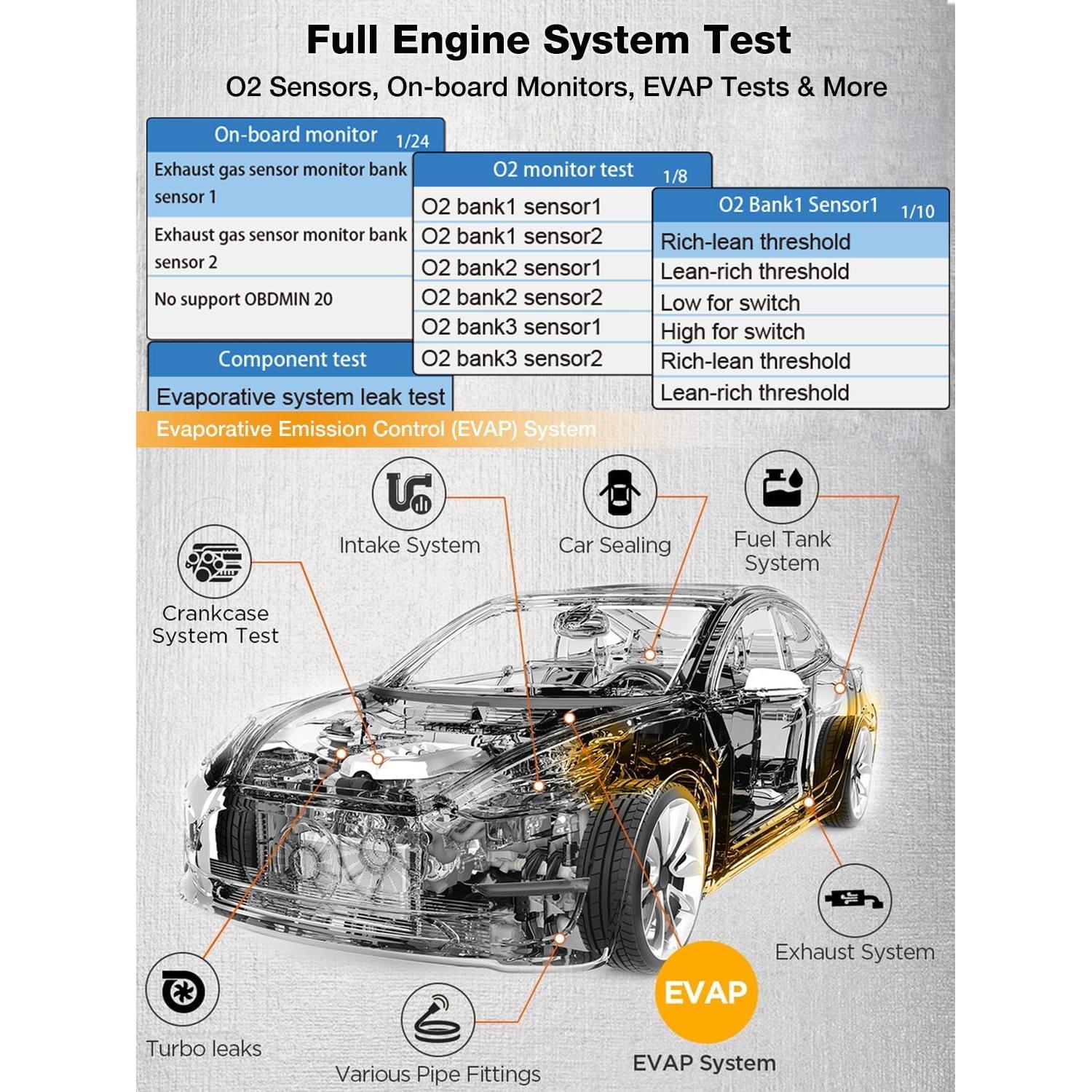 Escáner OBD2 MOTOPOWER MP69040 Lector de Códigos de Fallo