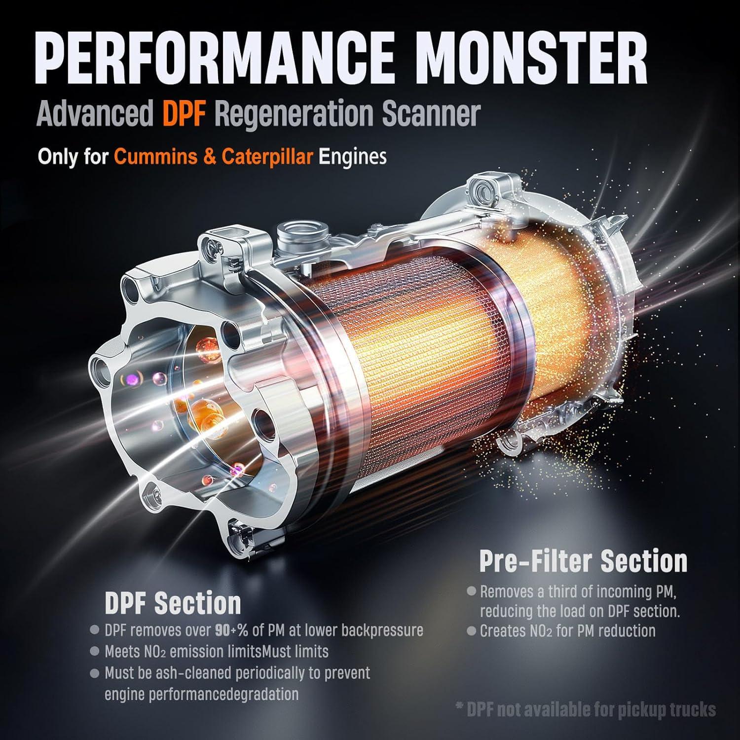 Escáner de Camiones ANCEL HD100 Pro Bluetooth DPF Diésel