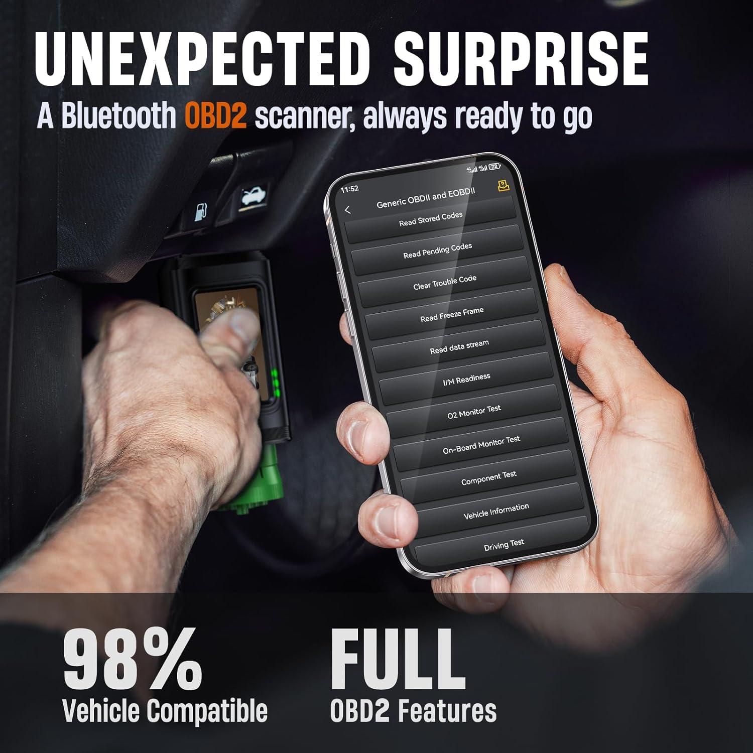 Escáner de Camiones ANCEL HD100 Pro Bluetooth DPF Diésel