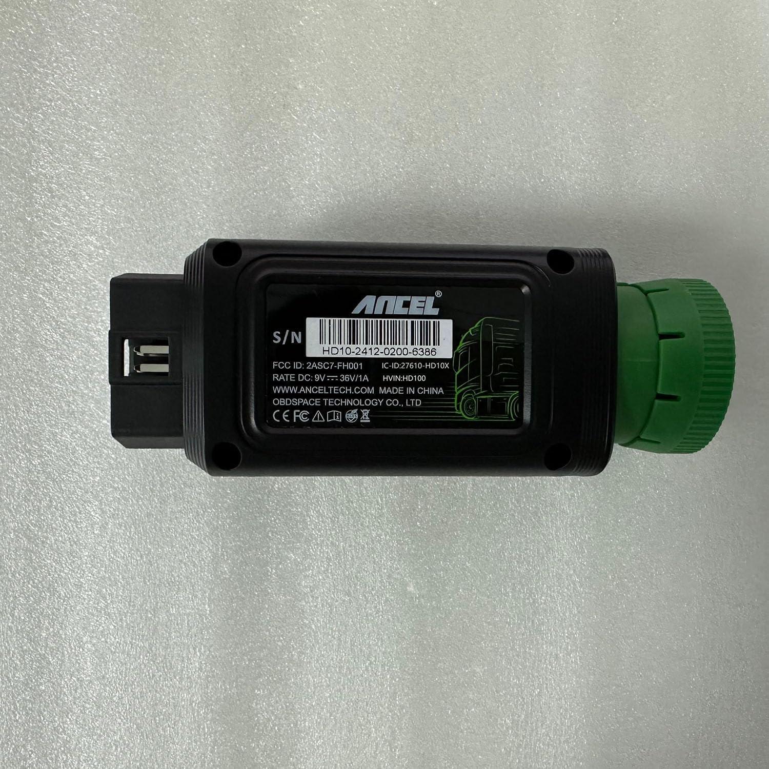 Escáner de Camiones ANCEL HD100 Pro Bluetooth DPF Diésel