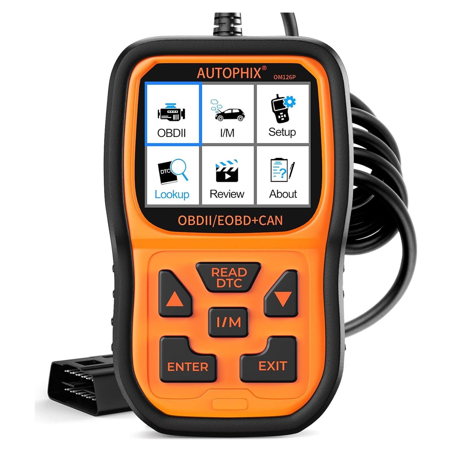 Escáner OBD2 AUTOPHIX OM126P para Diagnóstico Automotriz