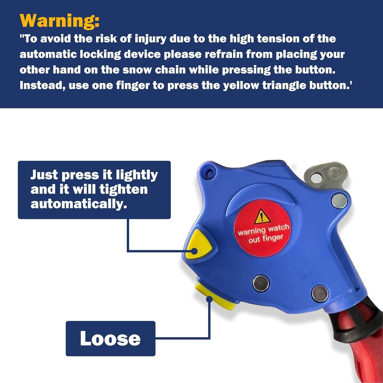 Cadenas de Nieve Automáticas NEOCHIAEVO HKN140 para Neumáticos