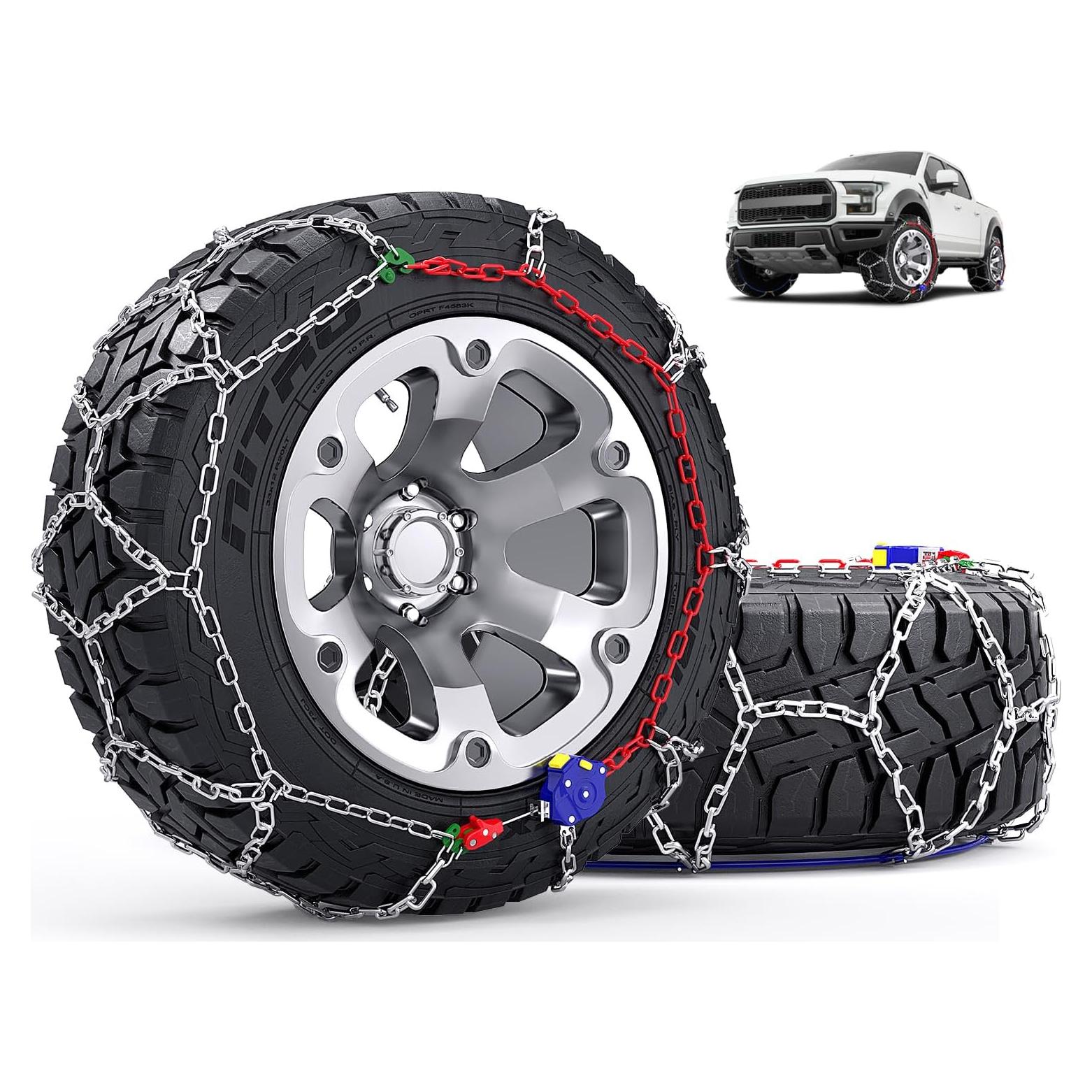 Cadenas de Nieve AUVEBY HYR para SUV y Camionetas - Juego de 2