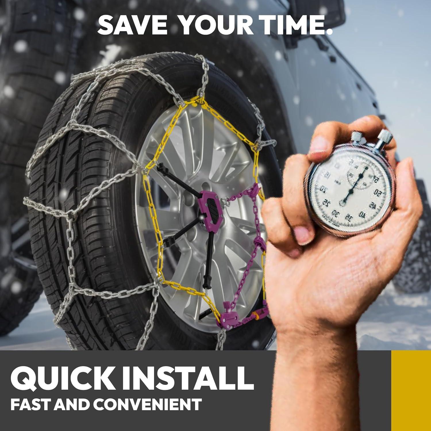 Cadenas de Nieve SNOCATENA SP1550A para Neumáticos 205-265 mm