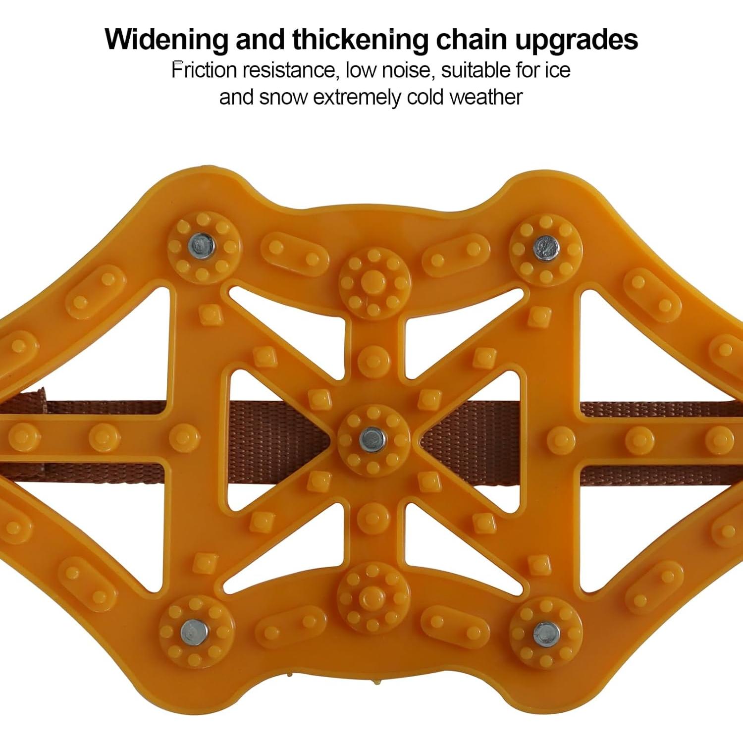 Cadenas de Nieve Ajustables WWFGYX WG-009 para Vehículos 165-275mm