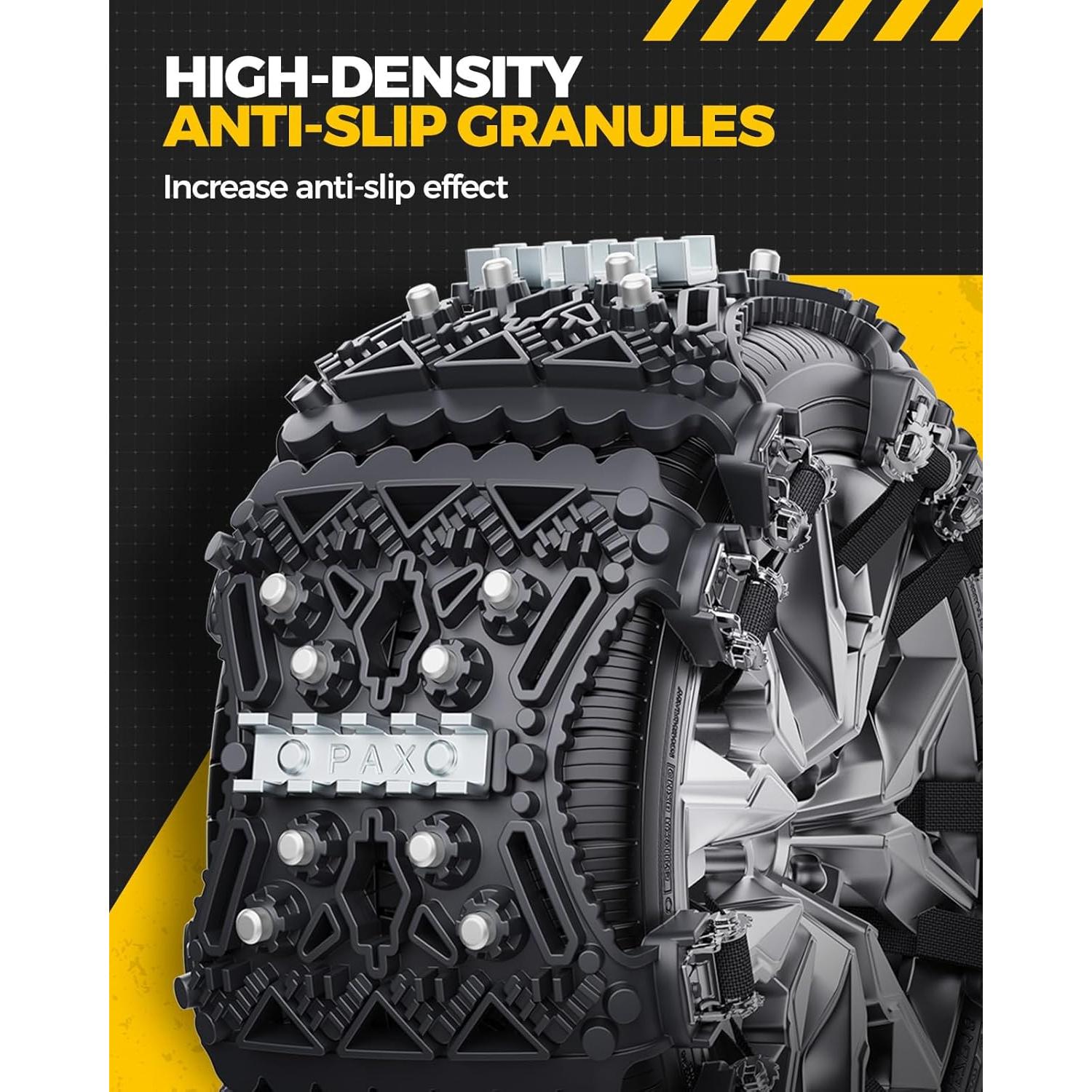 Cadenas de Nieve KYX para Neumáticos 22-28 cm - 6 Pcs