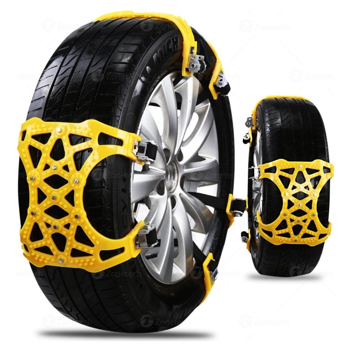 Cadenas para Neumáticos ZONETECH 6-Pack Antideslizante