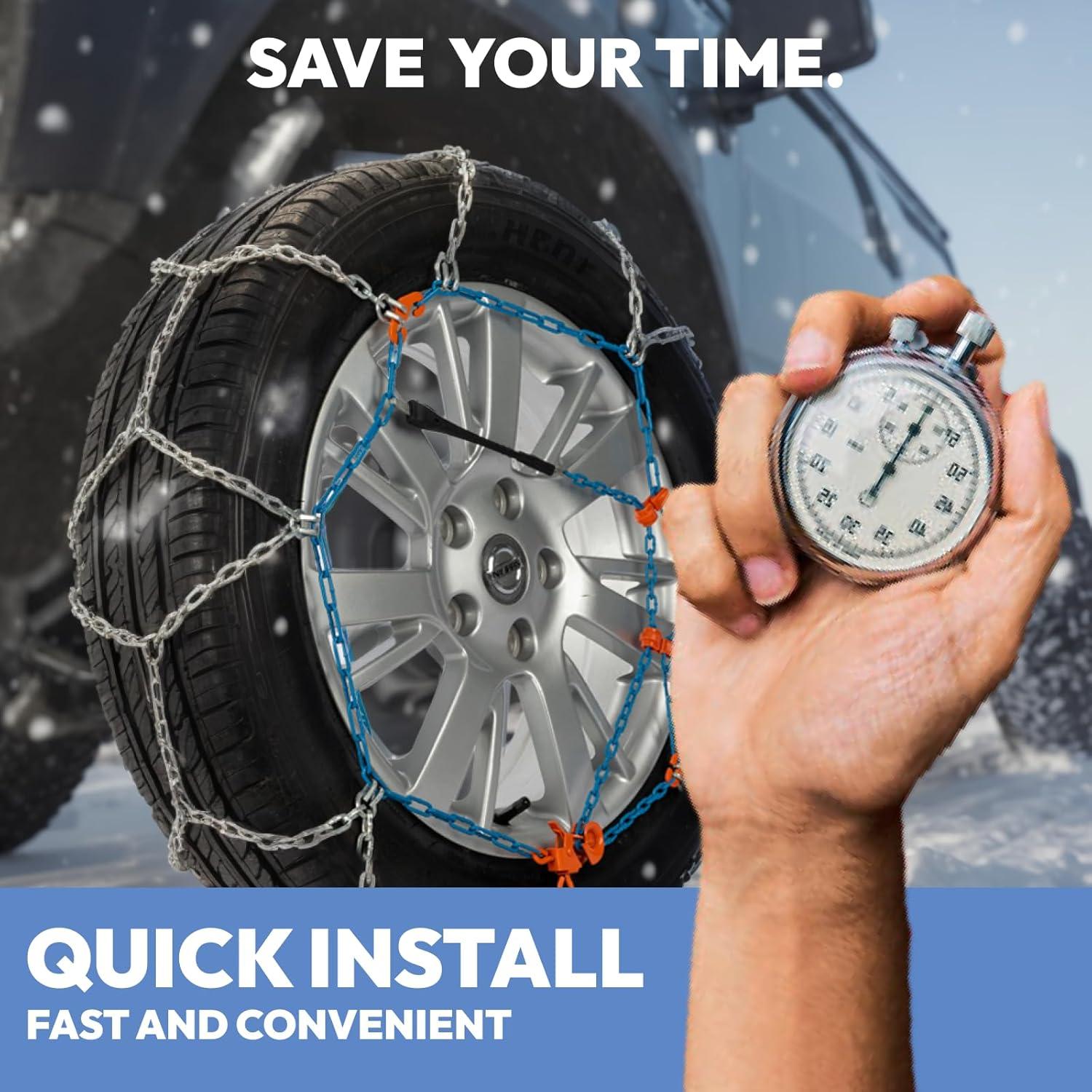 Cadenas de Nieve SNOCATENA SP1553 para Neumáticos 205-275mm