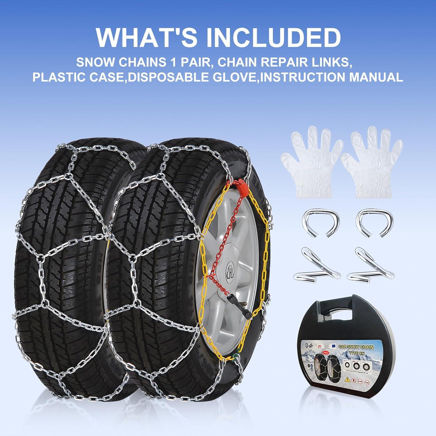 Cadenas de Nieve Universales URLINE KN120 para SUV y Camiones