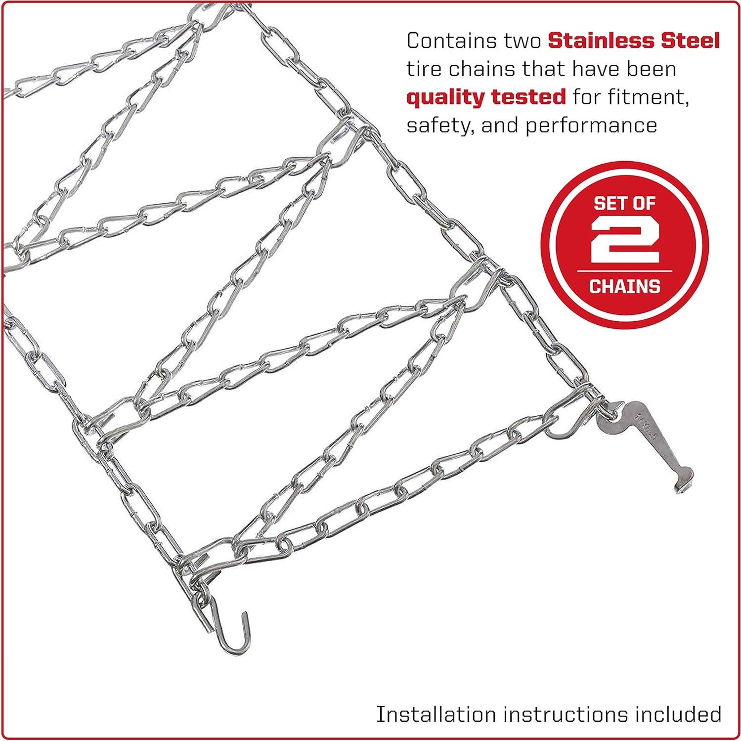 Cadenas para Neumáticos de Quitanieves Arnold 16" x 4.8"