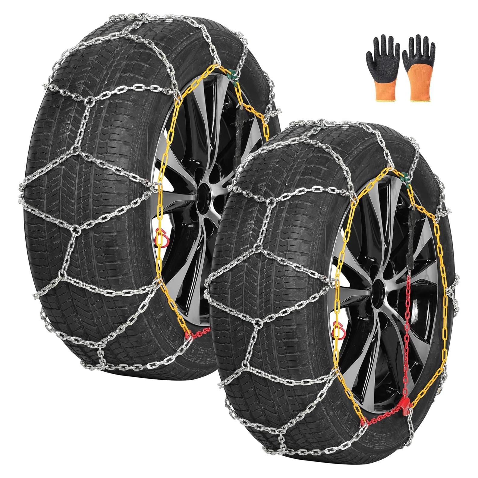 Cadenas de Nieve Arbnic 4WD-90 para Camiones y SUVs - Juego de 2