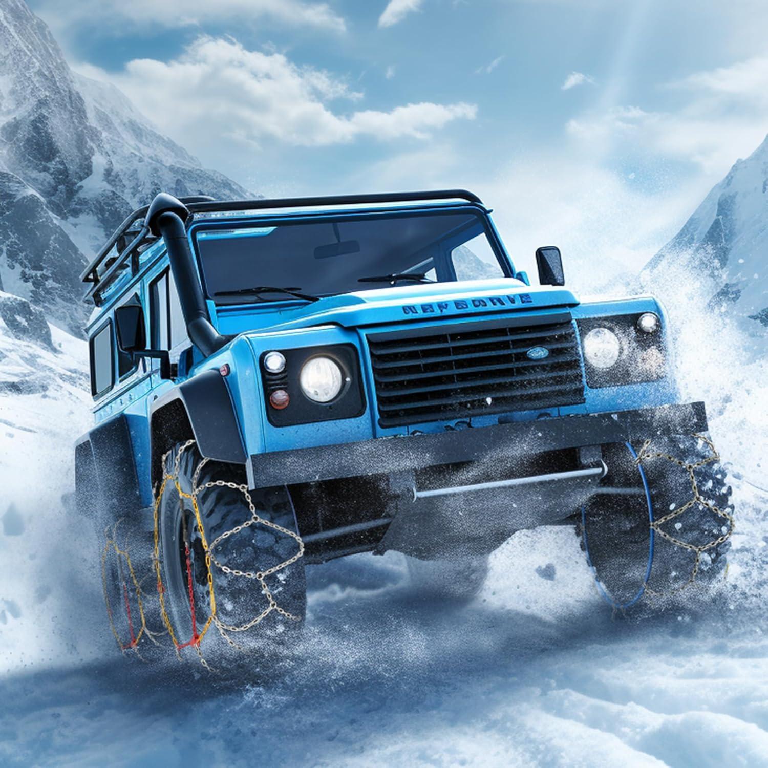 Cadenas de Nieve Arbnic 4WD-90 para Camiones y SUVs - Juego de 2