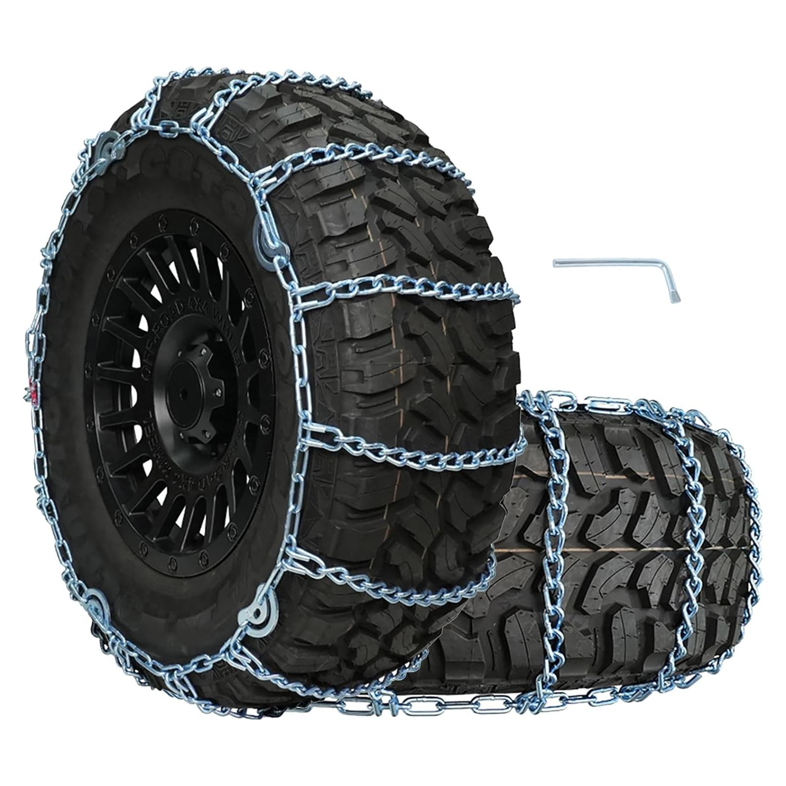 Cadenas de Nieve SCITOO QG2228CAM para Neumáticos 225-295 mm