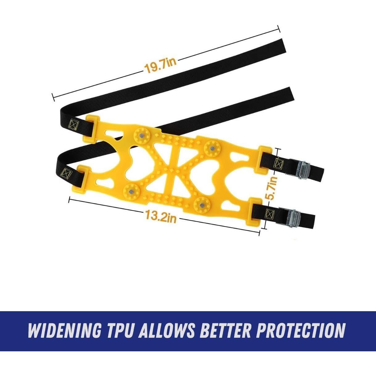 Cadenas de Nieve Jeremywell 6 Piezas Antideslizantes 165-275mm