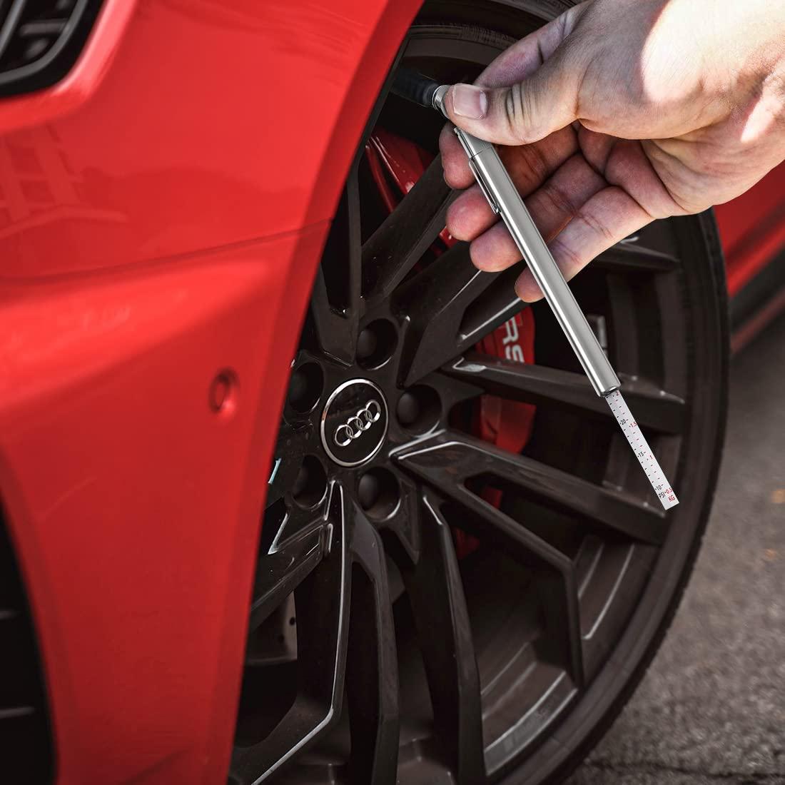 Juego de 2 Medidores de Presión de Neumáticos Bay State 10-75 PSI