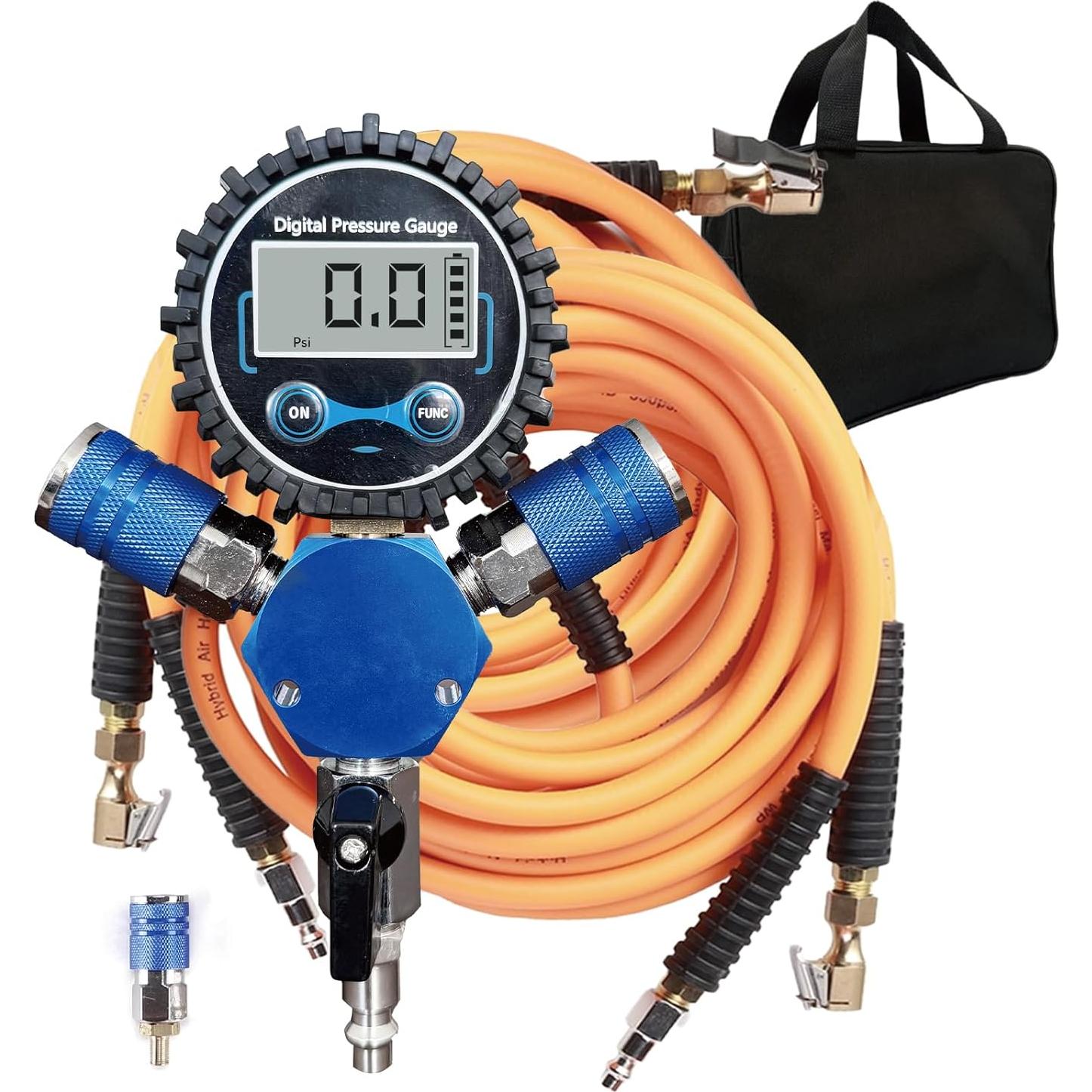 Sistema de Inflación y Desinflación de Neumáticos Outran 4 Neumáticos 300psi