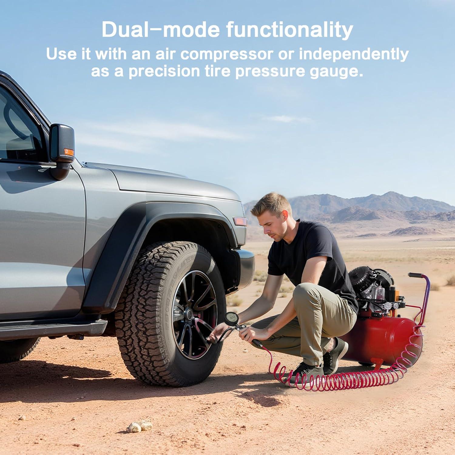 Medidor Digital de Presión de Neumáticos NORSHIRE G2E 0-250 PSI