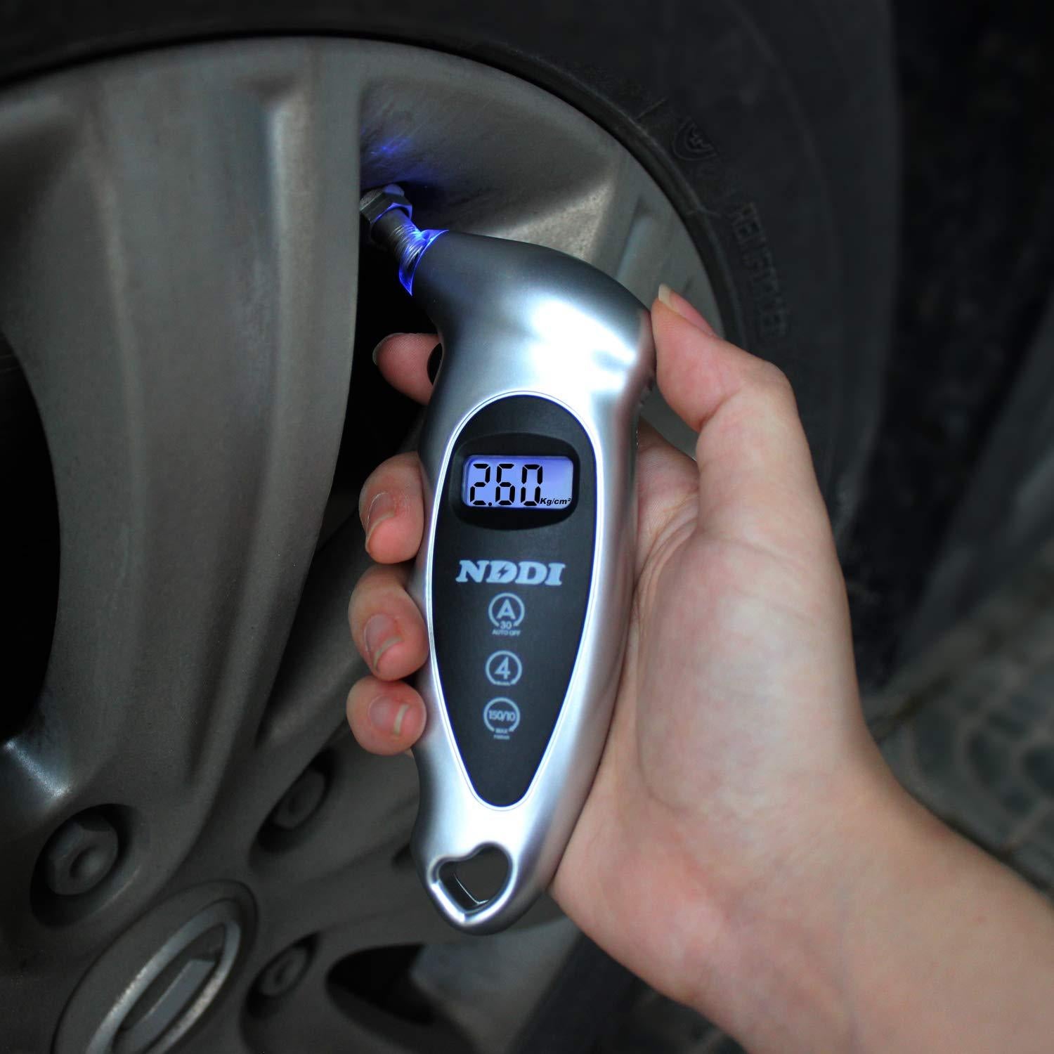 Medidor Digital de Presión de Neumáticos YUYAO GL-0801A - 0-10 Bar